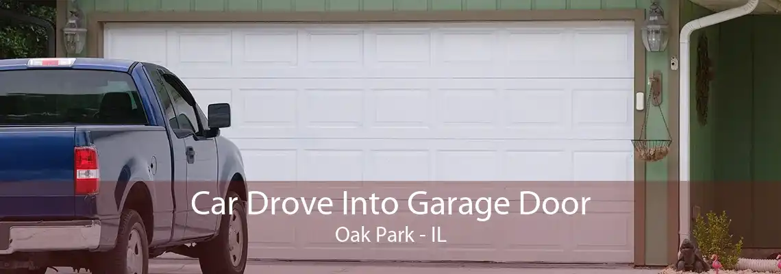 Car Drove Into Garage Door Oak Park - IL