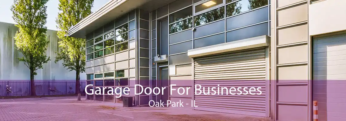 Garage Door For Businesses Oak Park - IL