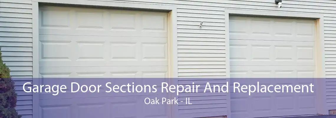 Garage Door Sections Repair And Replacement Oak Park - IL