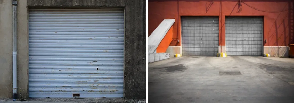 Rusty Iron Garage Doors Replacement in Oak Park, IL