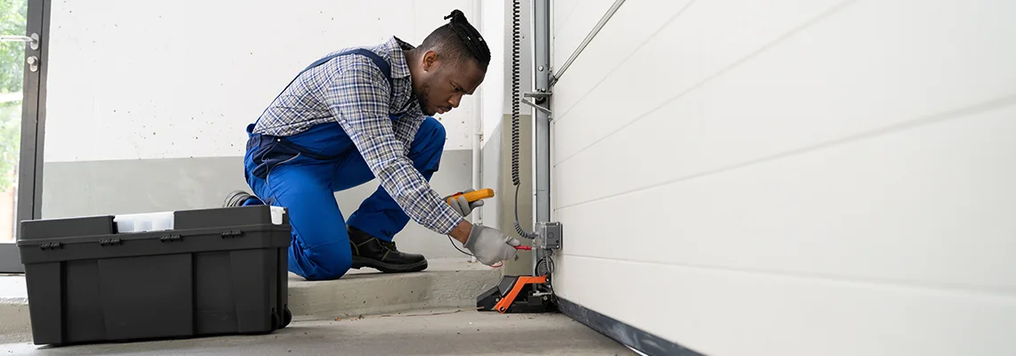 Garage Door Track Repair in Oak Park, IL