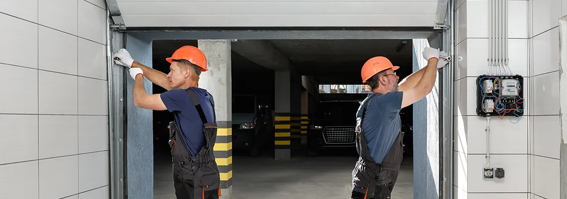 Wooden Garage Door Frame Repair in Oak Park, Illinois