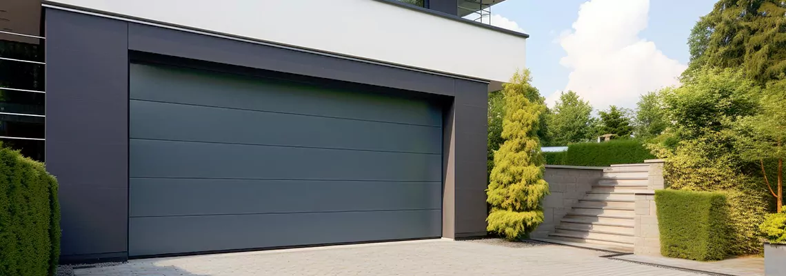 Modern Steel Garage Doors in Oak Park, Illinois